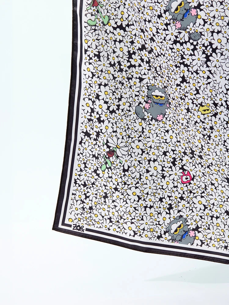 [PRE-ORDER] ZO&FRIENDS - ZOA SCARF SIGNATURE (WHITE)