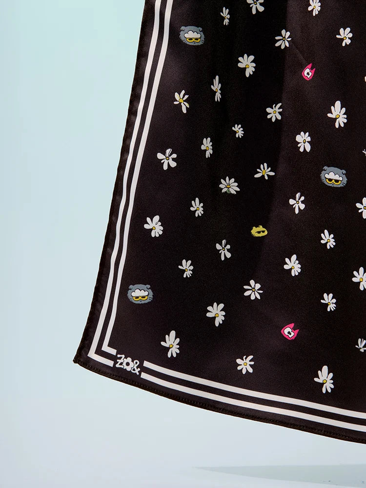 [PRE-ORDER] ZO&FRIENDS - ZOA SCARF SIGNATURE (BLACK)