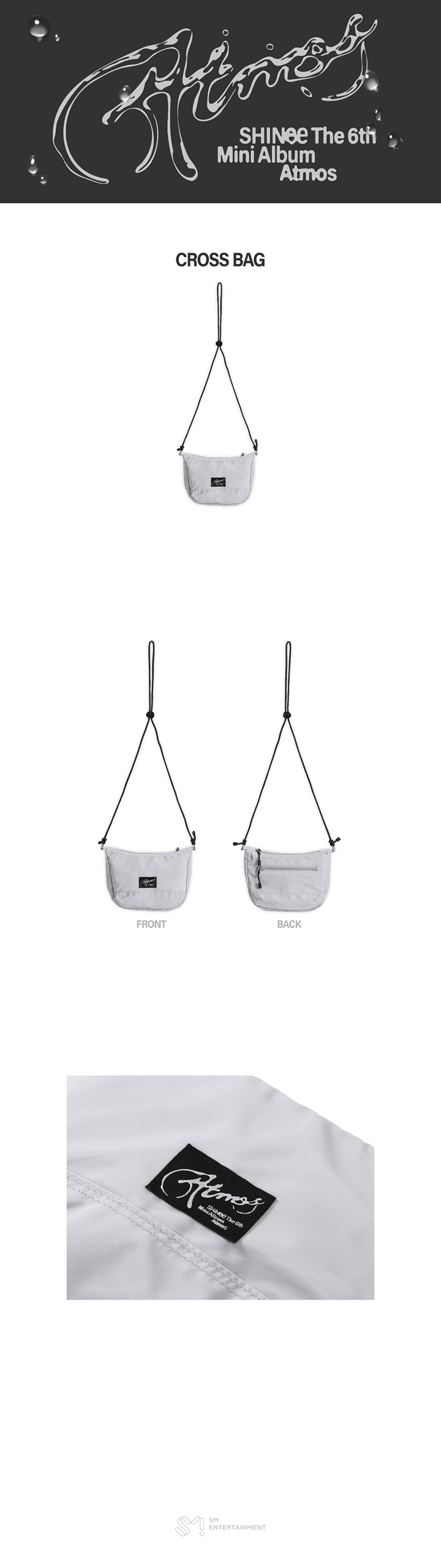 [PRE-ORDER] SHINee - 6th Mini Album [Atmos] CROSS BAG