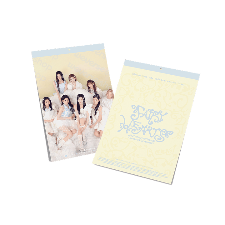 [PRE-ORDER] Hearts2Hearts - 2027 Season’s Greetings