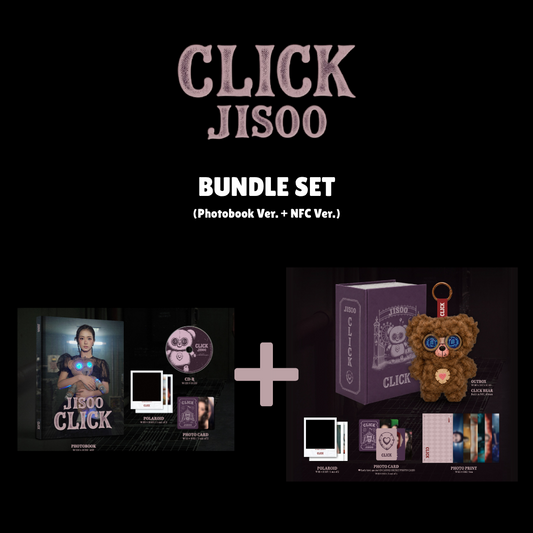 [PRE-ORDER] JISOO - Single Album [CLICK] (BUNDLE SET)