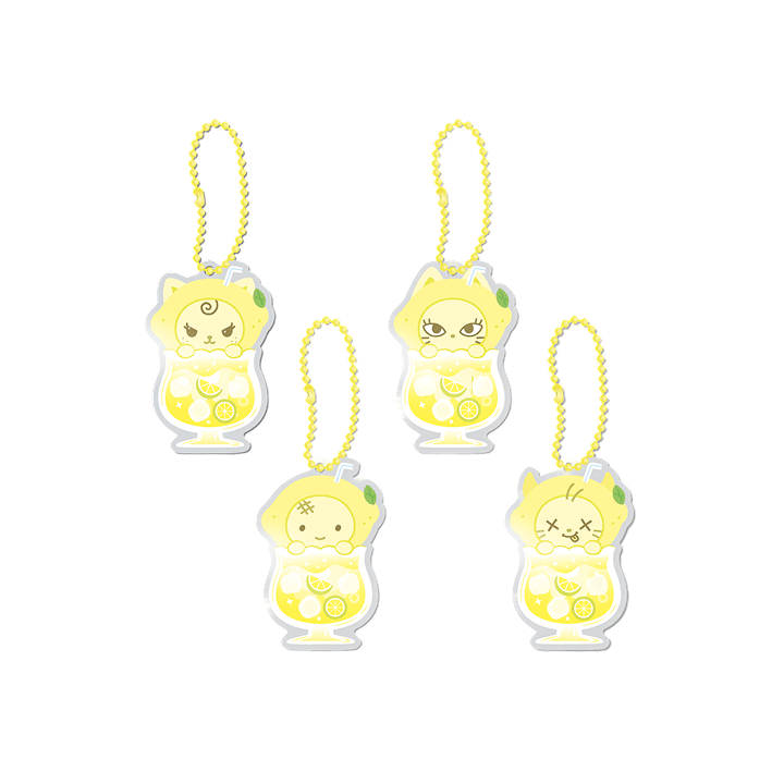[PRE-ORDER] AESPA - [aespa WEEK - MAKE IT LEMONADE MD] RANDOM MINI ACRYLIC SHAKER KEYRING