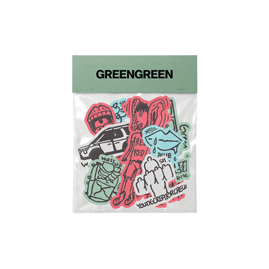 [PRE-ORDER] CORTIS The 2nd EP [GREENGREEN] - Sticker Set