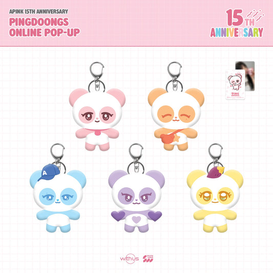 [PRE-ORDER] APINK 15th ANNIVERSARY PINGDOONGS ONLINE - 01. PINGDOONGS PLUSH KEYRING