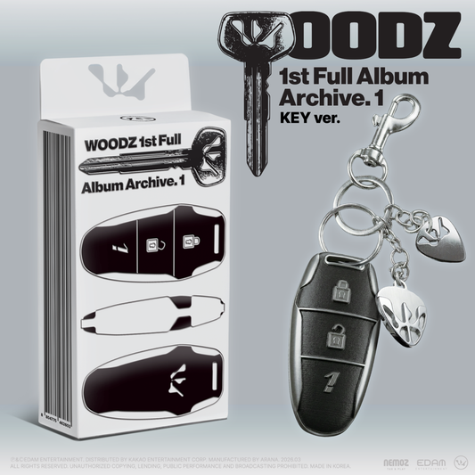 [PRE-ORDER] WOODZ 1st Album [Archive. 1] (Key Ver.)