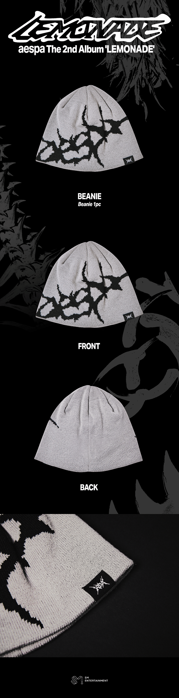 [PRE-ORDER] AESPA - [aespa WEEK - MAKE IT LEMONADE MD] BEANIE