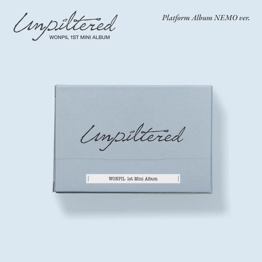 [PRE-ORDER] WONPIL - 1st Mini Album [Unpiltered] (Platform Album NEMO Ver.)