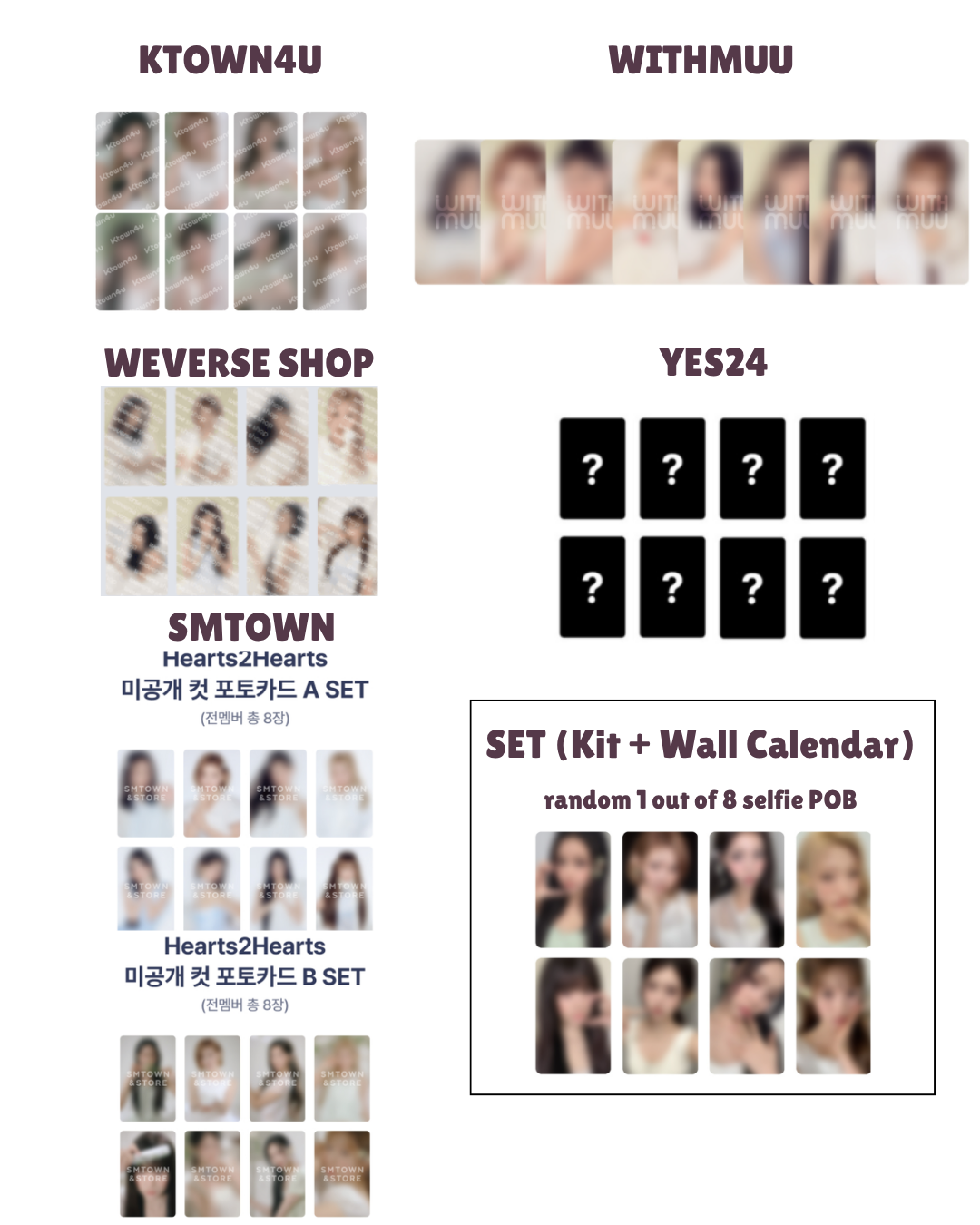 [PRE-ORDER] Hearts2Hearts - 2027 Season’s Greetings