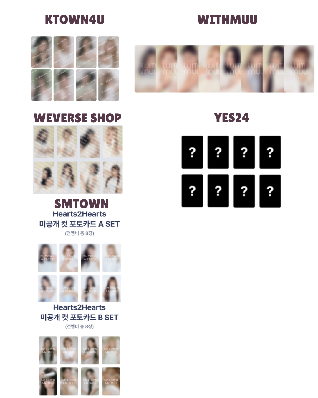 [PRE-ORDER] Hearts2Hearts - 2027 Season’s Greetings