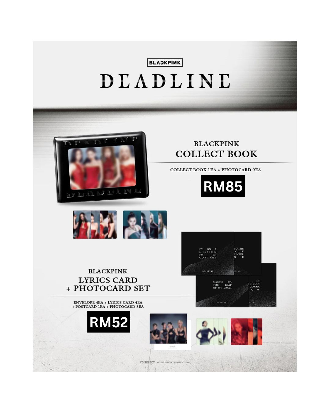 [PRE-ORDER] BLACKPINK 3rd MINI ALBUM [DEADLINE] OFFICIAL MD