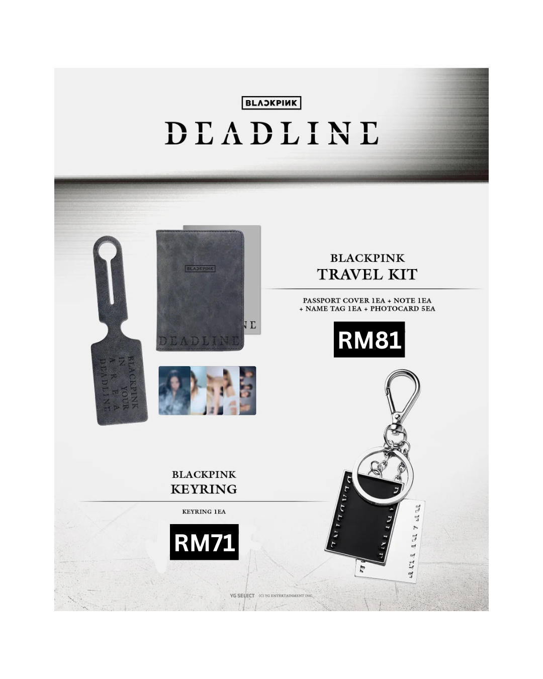 [PRE-ORDER] BLACKPINK 3rd MINI ALBUM [DEADLINE] OFFICIAL MD