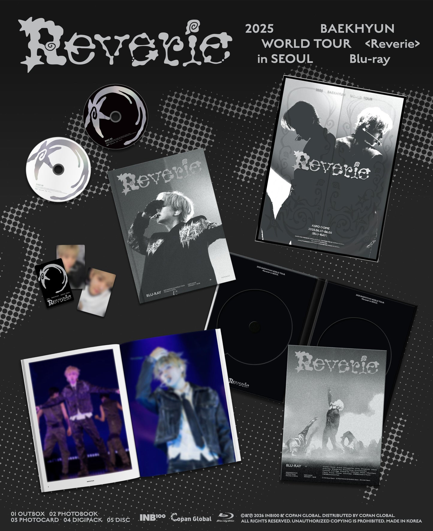 [PRE-ORDER] BAEKHYUN WORLD TOUR <Reverie> in SEOUL (Blu-ray)