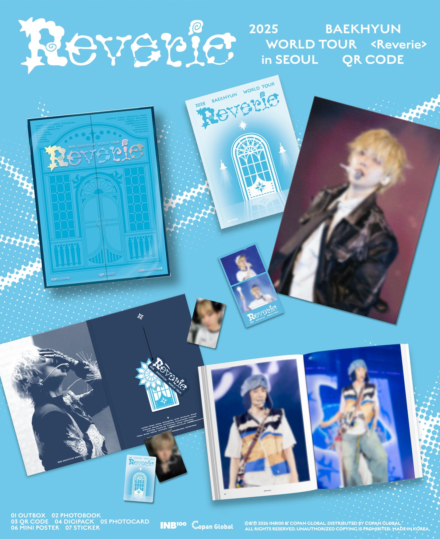 [PRE-ORDER] BAEKHYUN WORLD TOUR <Reverie> in SEOUL (QR CODE)