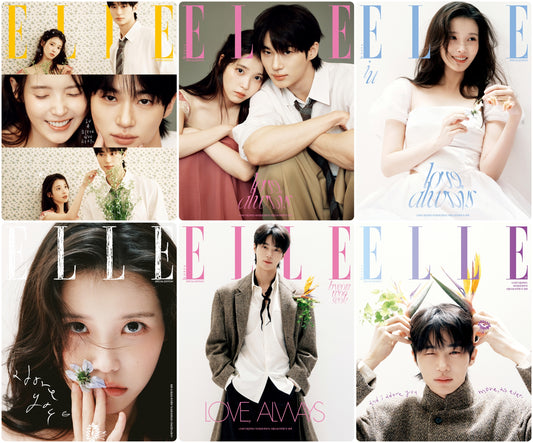 [PRE-ORDER] ELLE 2026.04 (Special Edition): Cover: Byeon Woo Seok & IU