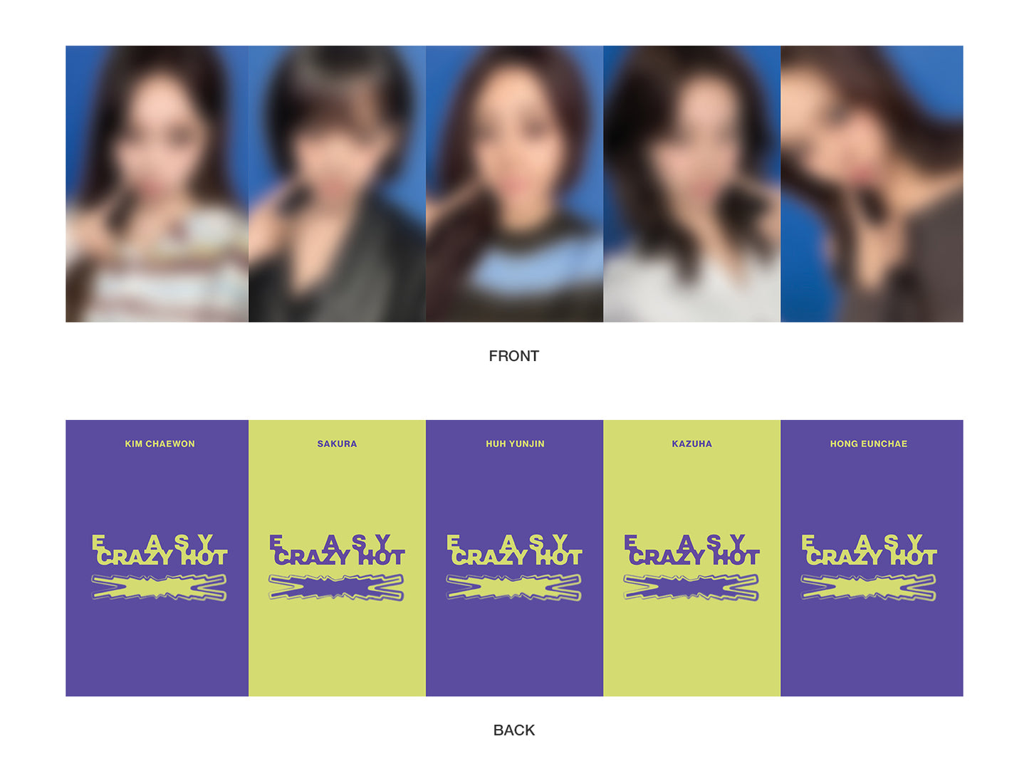 [PRE-ORDER] LE SSERAFIM - [LE SSERAFIM TOUR ‘EASY CRAZY HOT’ ENCORE IN SEOUL] DC