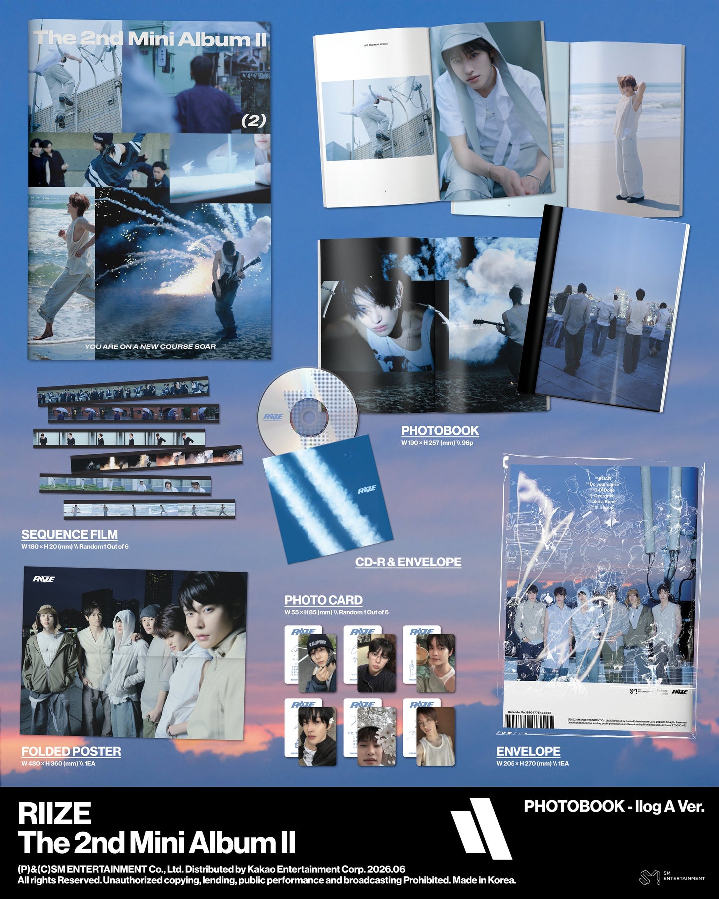 [PRE-ORDER] RIIZE - The 2nd Mini Album [II] (Photobook Ver.)