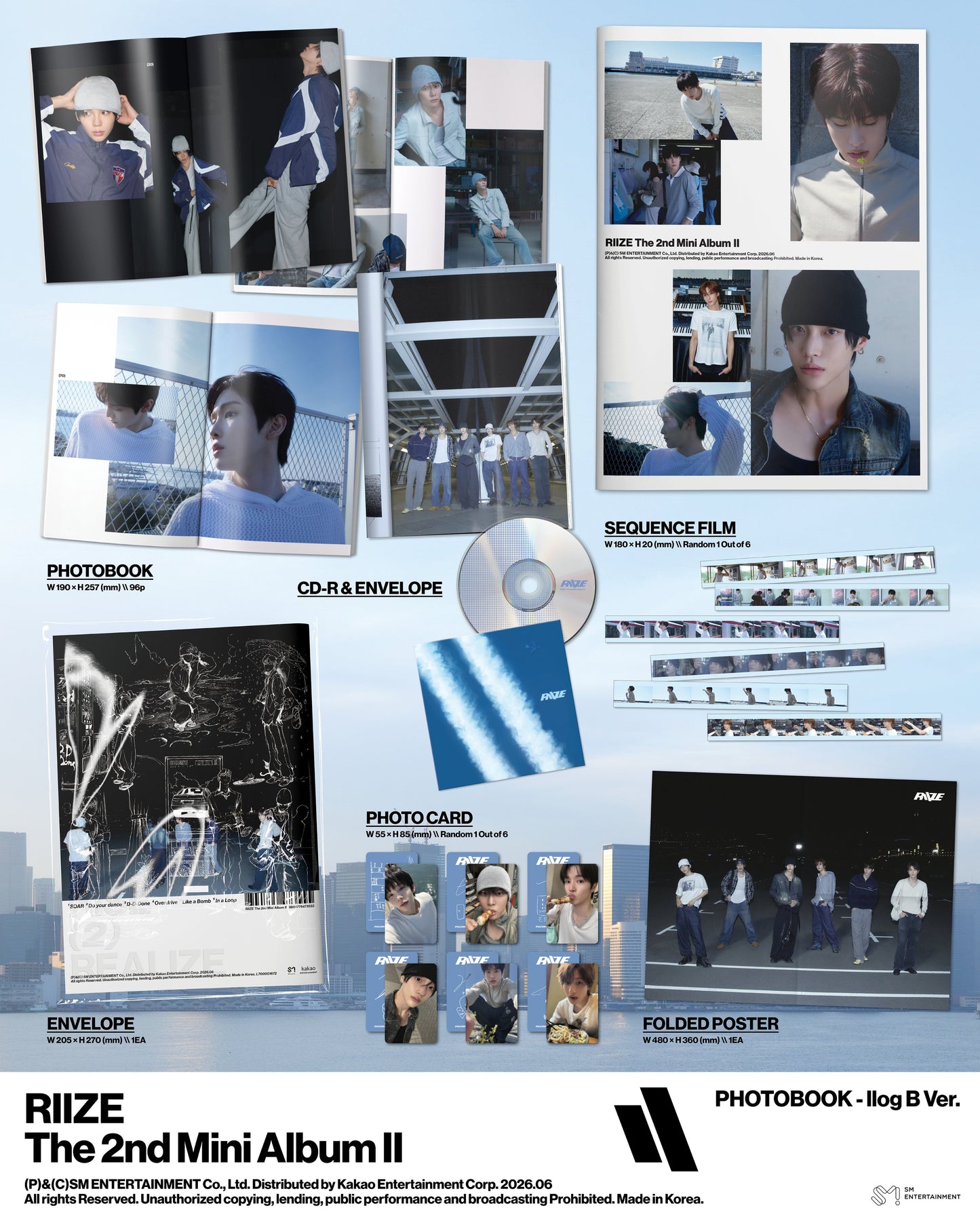 [PRE-ORDER] RIIZE - The 2nd Mini Album [II] (Photobook Ver.)