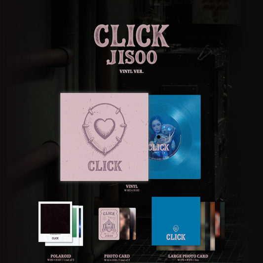 [PRE-ORDER] JISOO - Single Album [CLICK] VINYL VER.