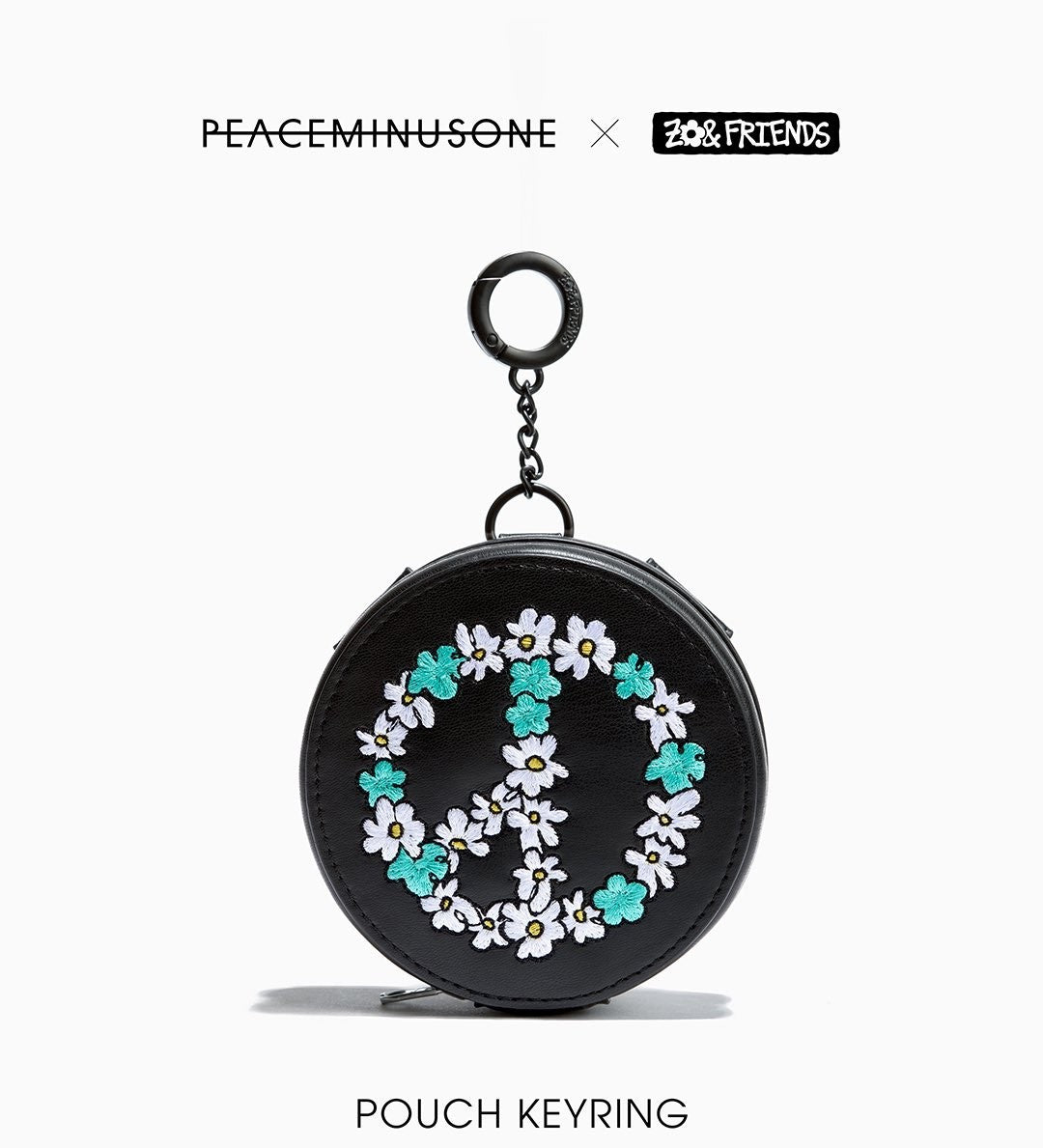 [PRE-ORDER] PEACEMINUSONE X ZO&FRIENDS - Pouch Keyring