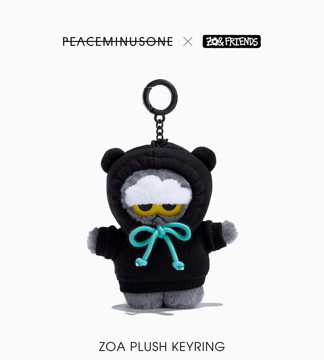 [PRE-ORDER] PEACEMINUSONE X ZO&FRIENDS - ZOA Plush Keyring