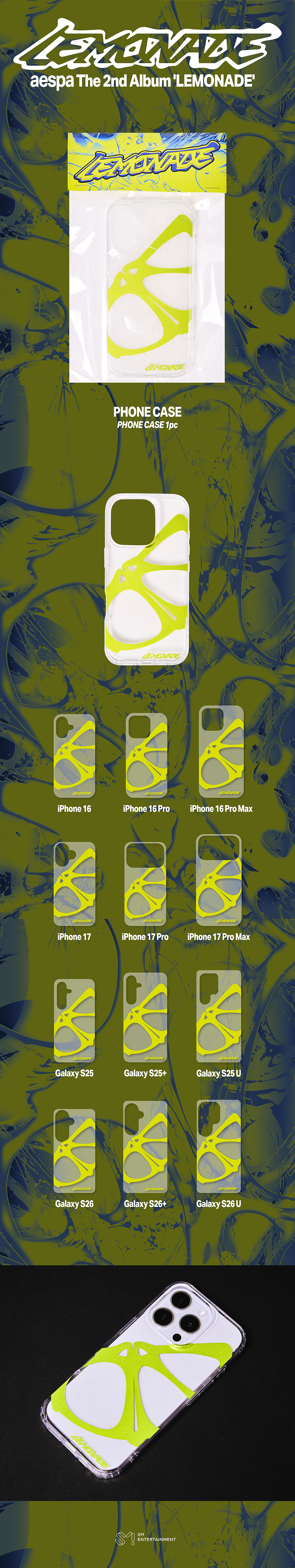 [PRE-ORDER] AESPA - [aespa WEEK - MAKE IT LEMONADE MD] PHONE CASE