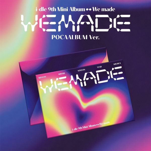[PRE-ORDER] i-dle 9th Mini Album [We made] (POCAALBUM Ver.)
