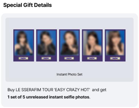 [PRE-ORDER] LE SSERAFIM - [LE SSERAFIM TOUR ‘EASY CRAZY HOT’ ENCORE IN SEOUL] DC