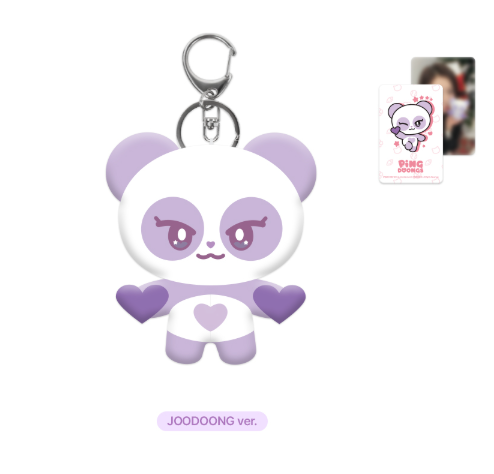 [PRE-ORDER] APINK 15th ANNIVERSARY PINGDOONGS ONLINE - 01. PINGDOONGS PLUSH KEYRING