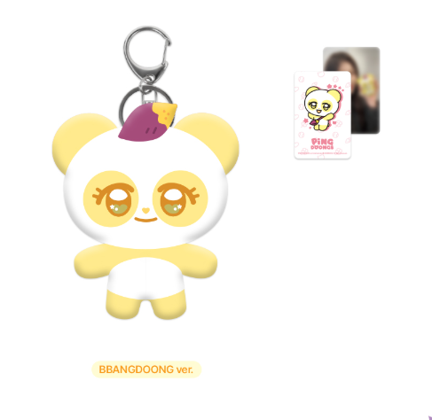 [PRE-ORDER] APINK 15th ANNIVERSARY PINGDOONGS ONLINE - 01. PINGDOONGS PLUSH KEYRING