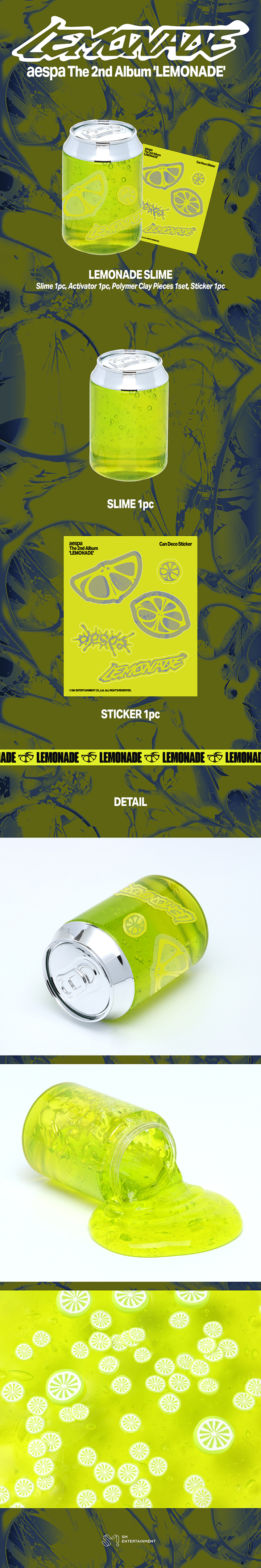 [PRE-ORDER] AESPA - [aespa WEEK - MAKE IT LEMONADE MD] LEMONADE SLIME