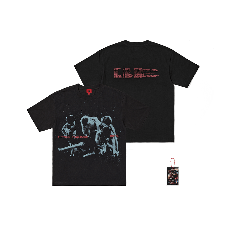 [PRE-ORDER] CORTIS - '26 CORTIS TOUR [PYPD] TOUR Routing T-Shirt (Black)