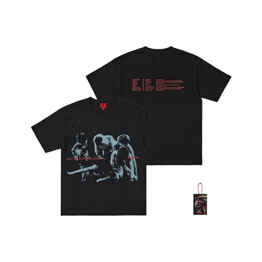 [PRE-ORDER] CORTIS - '26 CORTIS TOUR [PYPD] TOUR Routing T-Shirt (Black)