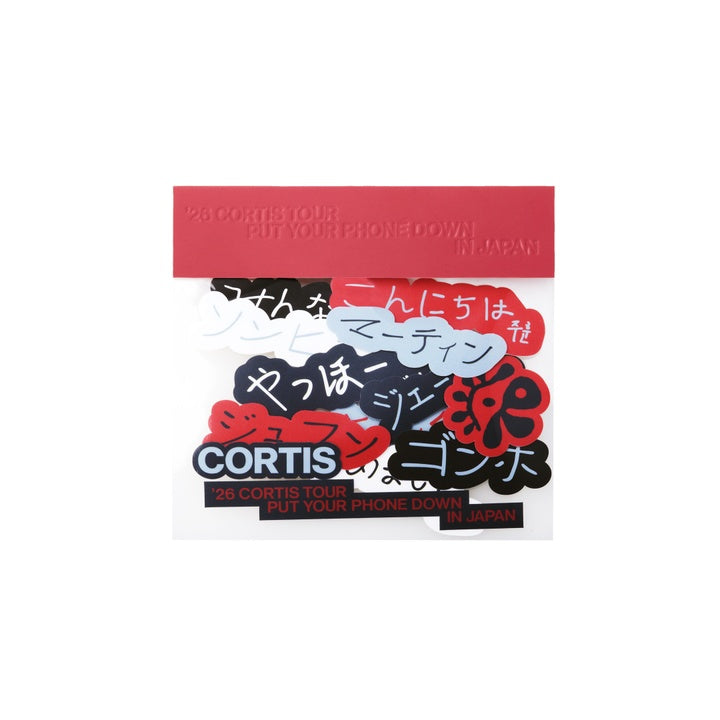 [PRE-ORDER] CORTIS - [PYPD in JAPAN] STICKER PACK