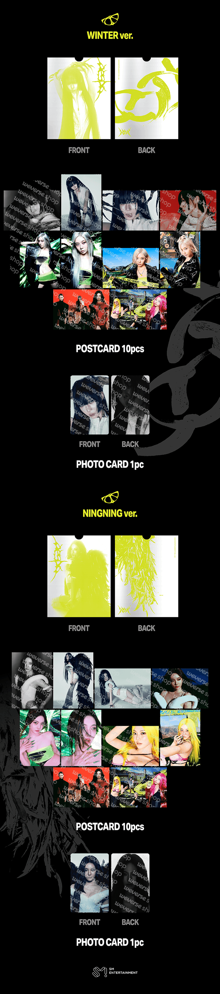 [PRE-ORDER] AESPA - [aespa WEEK - MAKE IT LEMONADE MD] PHOTO SET