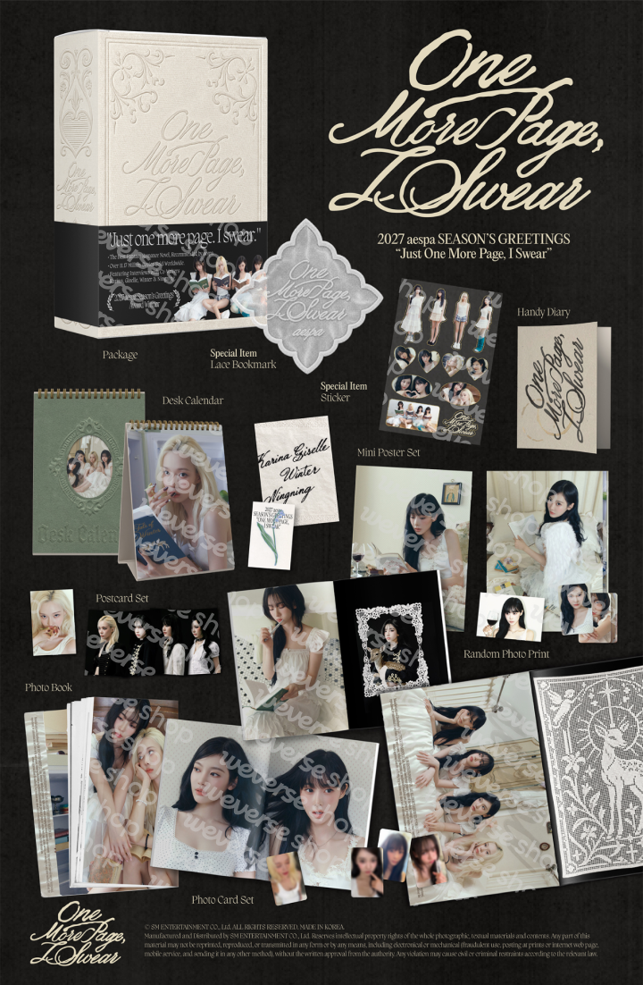 [PRE-ORDER] aespa - 2027 Season’s Greetings