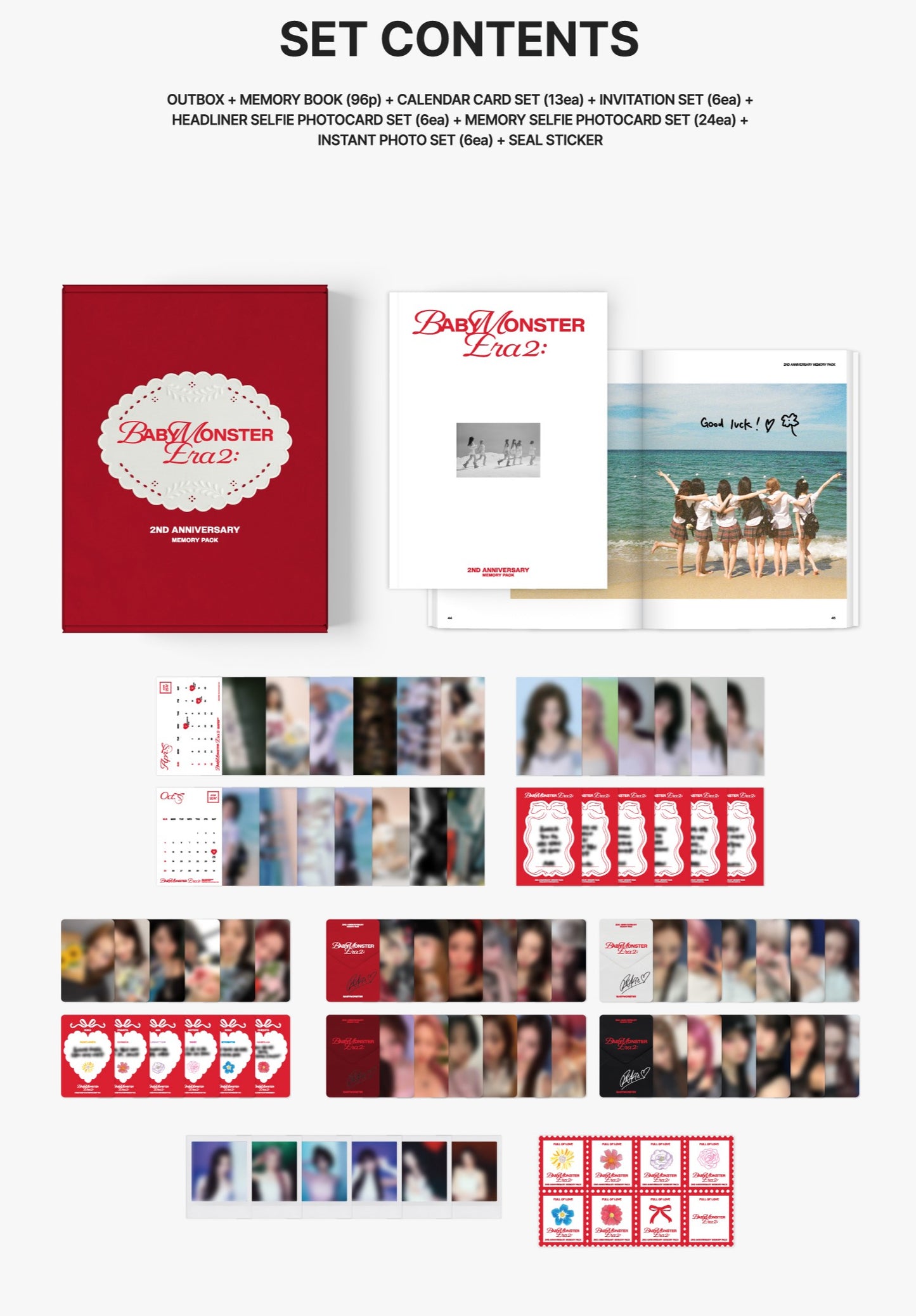 [PRE-ORDER] BABYMONSTER : ERA II | BABYMONSTER 2nd Anniversary Memory Pack