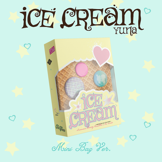 [PRE-ORDER] ITZY YUNA <Ice Cream> MINI BAG Ver