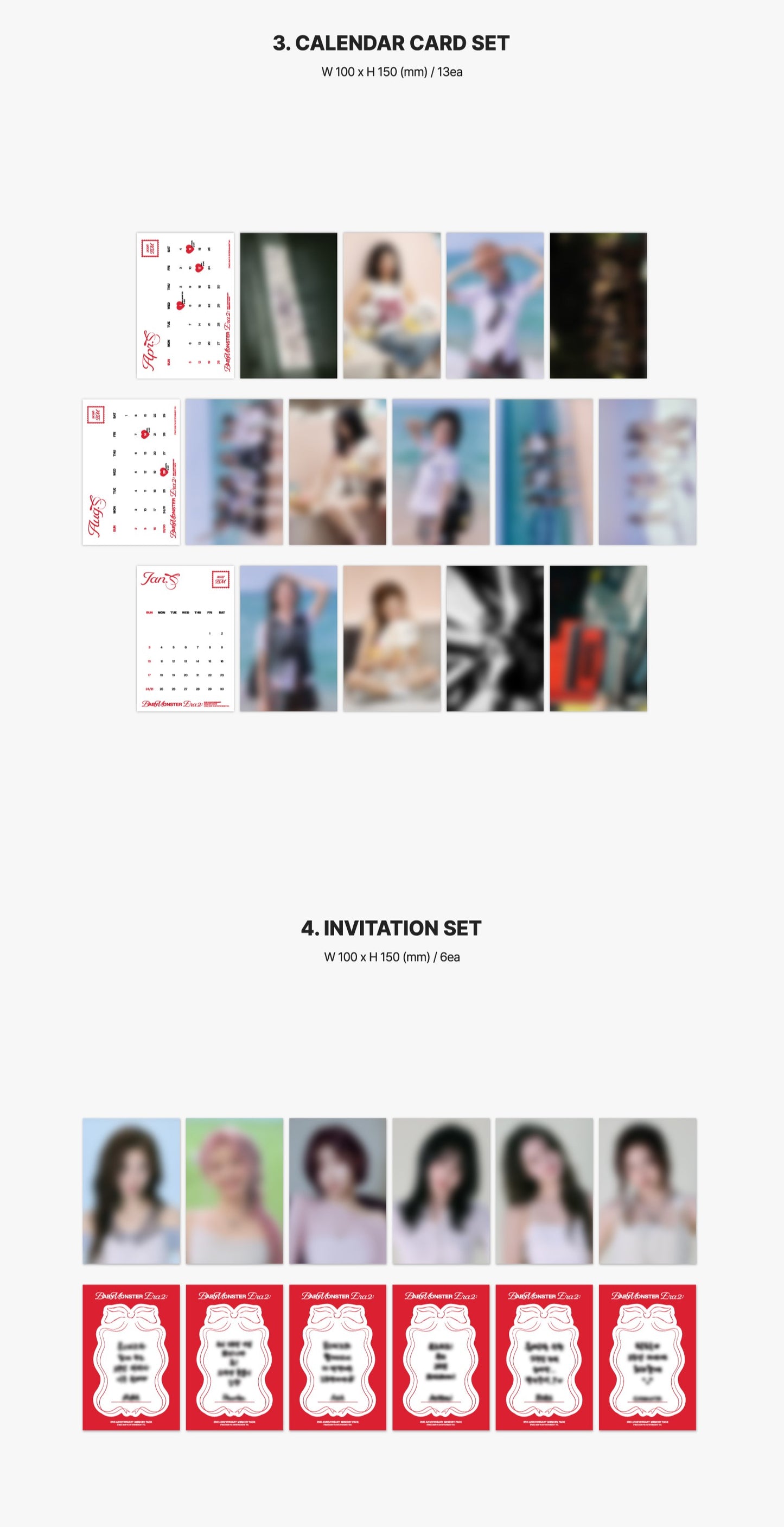 [PRE-ORDER] BABYMONSTER : ERA II | BABYMONSTER 2nd Anniversary Memory Pack