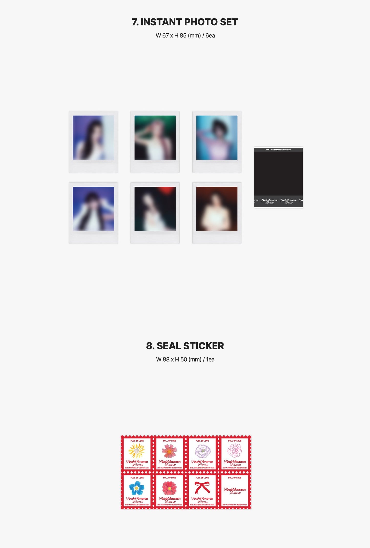 [PRE-ORDER] BABYMONSTER : ERA II | BABYMONSTER 2nd Anniversary Memory Pack