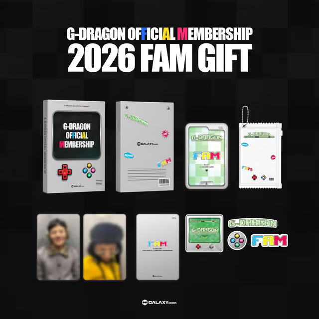 [PRE-ORDER] G-DRAGON 2026 OFFICIAL MEMBERSHIP [FAM GIFT]