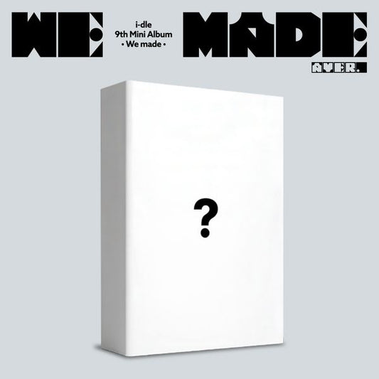 [PRE-ORDER] i-dle - 9th Mini Album [We made] (A Ver.)