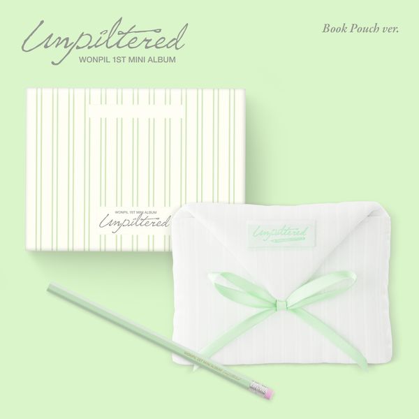 [PRE-ORDER] WONPIL - 1st Mini Album [Unpiltered] (Book Pouch Ver.)