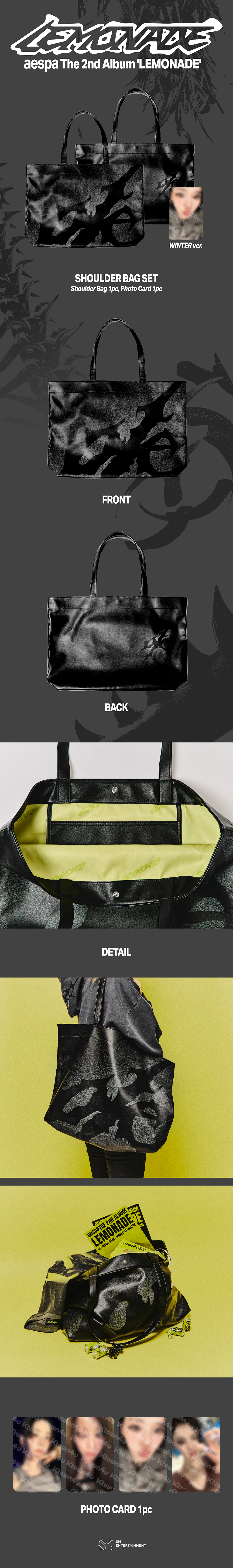 [PRE-ORDER] AESPA - [aespa WEEK - MAKE IT LEMONADE MD] SHOULDER BAG SET