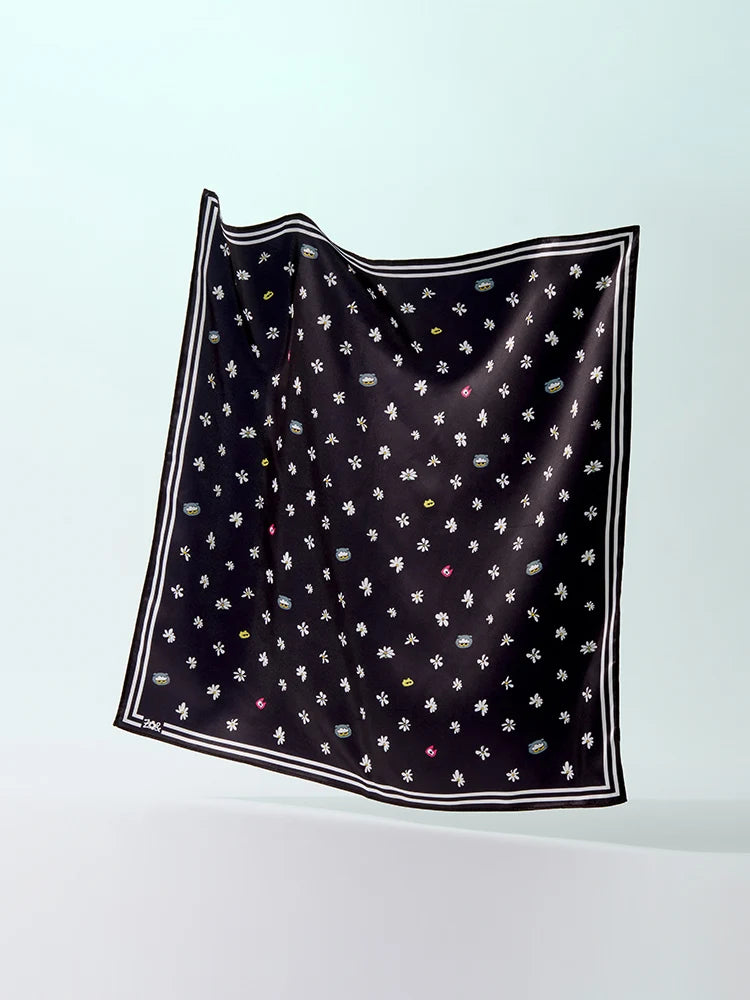 [PRE-ORDER] ZO&FRIENDS - ZOA SCARF SIGNATURE (BLACK)