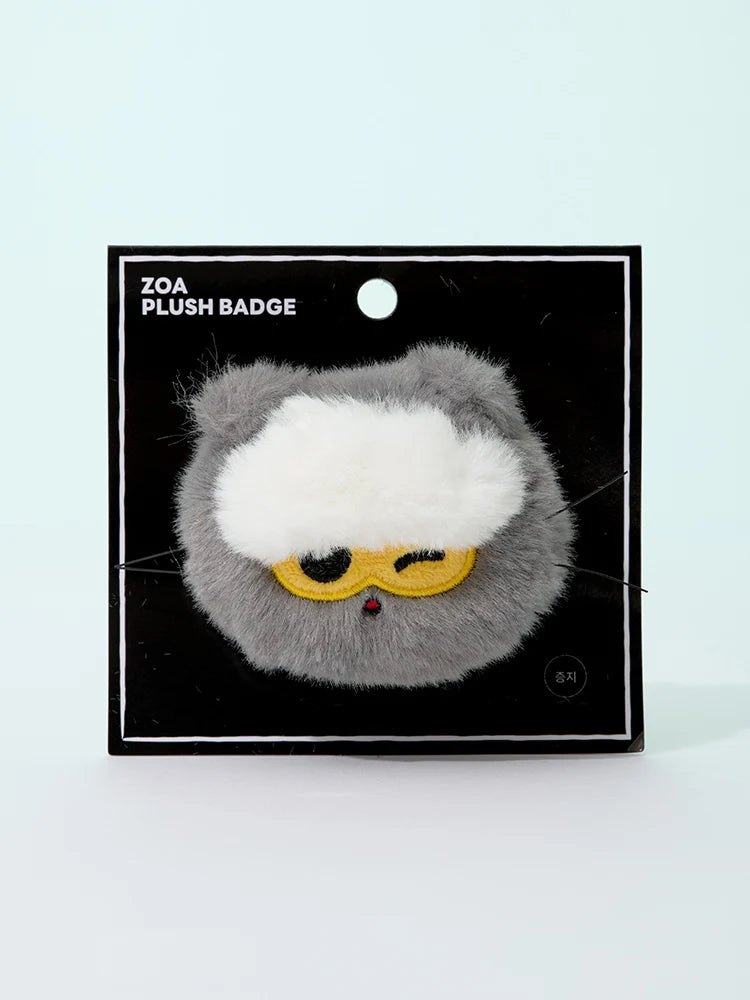 [PRE-ORDER] ZO&FRIENDS - ZOA WINK PLUSH BADGE SIGNATURE